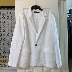 White Blazer
